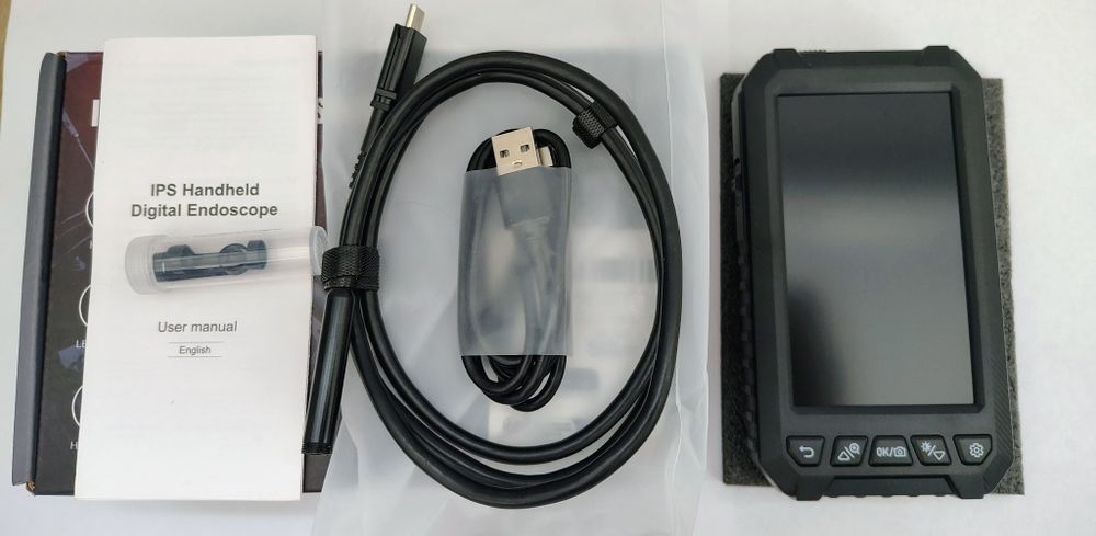 Ендоскоп дві камери 8 мм 1 метр 5'