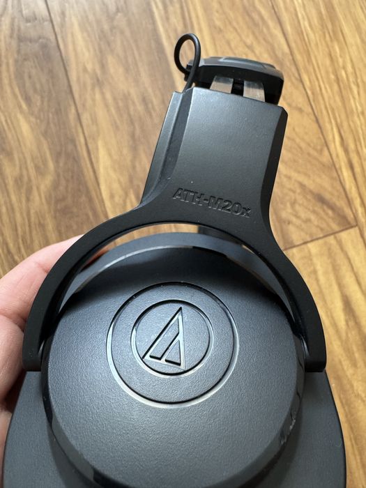 Słuchawki Audio-Technica ATH-M20X - jak nowe + adapter jack