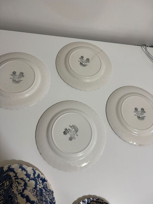 Serviço Inglês Myott Royal Mail e Coaching Scenes - Johnson Brothers