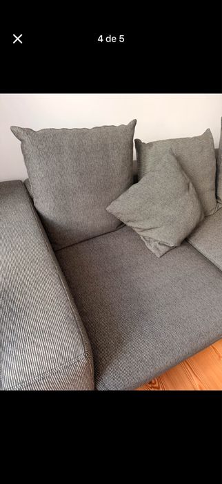Sofá de penas da BO Concept - extremamente confortavel