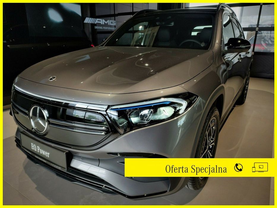 Mercedes-Benz EQB | Stylizacja AMG | Pakiet Night | Panorama |