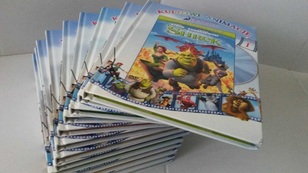Bajki filmy Kolekcja DreamWorks Kultowe Animacje 13 DVD Shrek