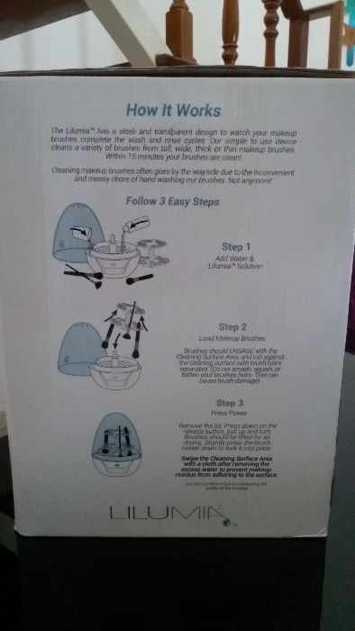 Máquina de lavar pincéis nova Lilumia 264286054841090122