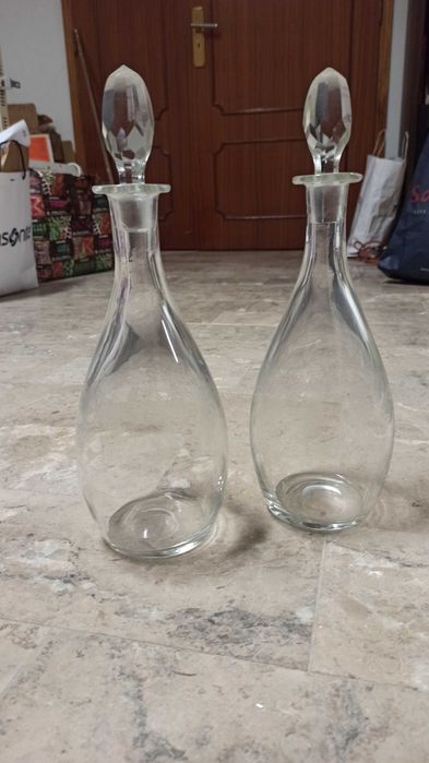 Garrafas de Cristal