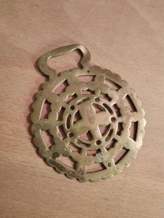 Fivela Latão Sela Cavalo - Cruz