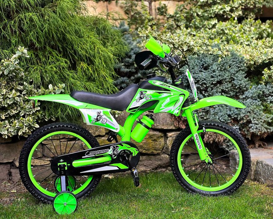 Promocja 299 zł   Rower 16 cali cross zielony