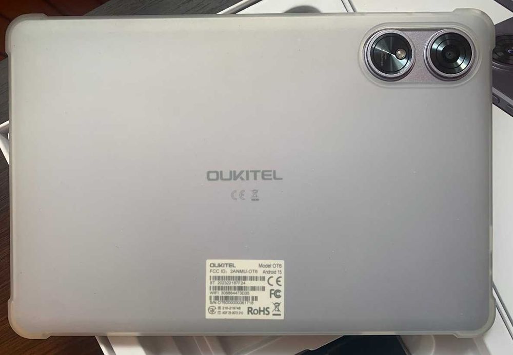 Планшет Oukitel OT6 — Android 15 . Open Box, гарантія до кінця 2026, ціна 3000 грн без торгу!