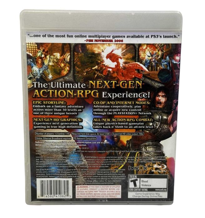 Gra na ps3 Untold Legends: Dark Kingdom