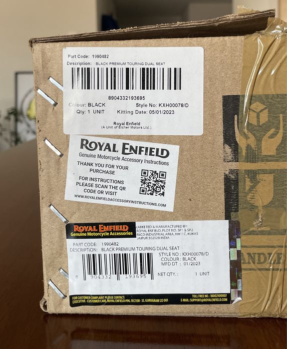 Banco Royal Enfield