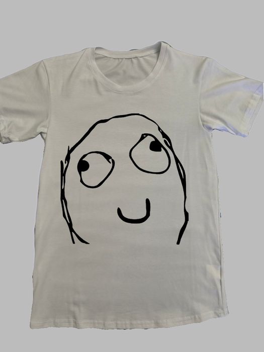 Футболка troll face opium y2k