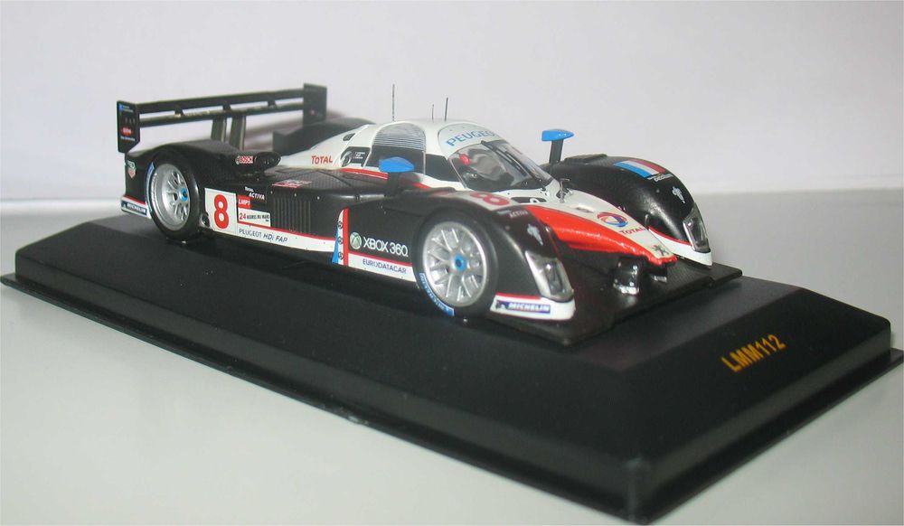 IXO Peugeot 908 HDI FAP #8 Lamy - Sarrazin Winner Valencia 2007 1/43