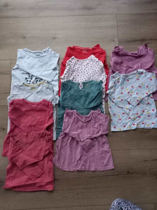 Bluzy,  sweterki I bluzeczki  dziewczynka rozm 86