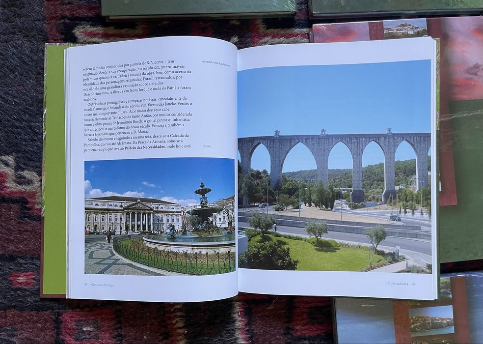 Colecção de livros completa “Descubra Portugal” - NOVO
