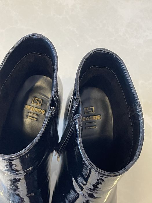 Botas pretas Seaside