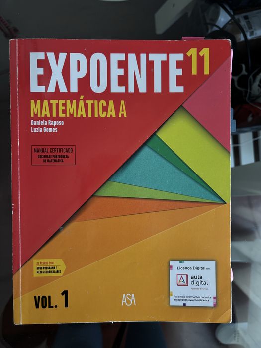 Livro de matematica 11 ano- Expoente