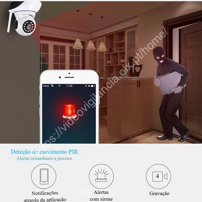 Câmara ‼️WiFi ‼️ Alta Definição ‼️ Visão Noturna