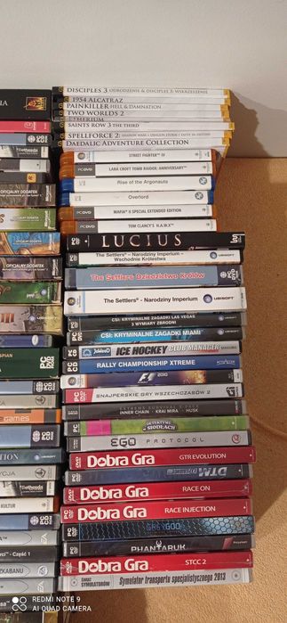 Sprzedam  gry pudełkowe na PC