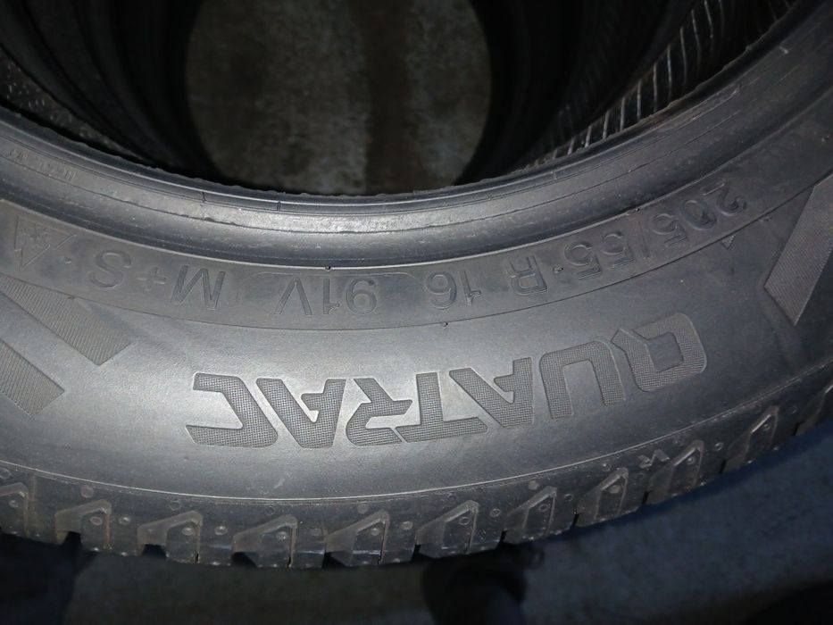 205/55/16 4szt.całoroczne 24 rok 7mm Vredestein Quatrac
