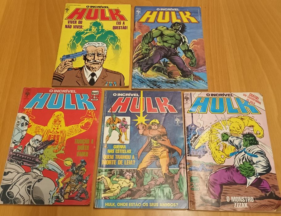 Revistas o incrivel Hulk