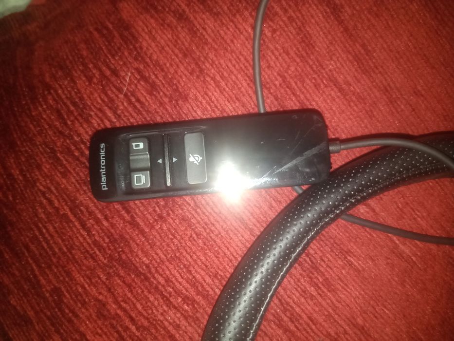 Наушники на акумуляторе  блютуз Plantronics Blackwire C720 премиум сер