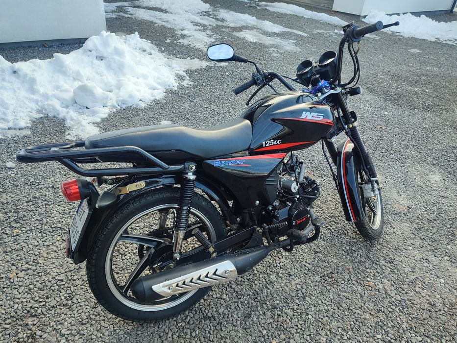Motocykl Benzer 125 . 2015 / 2018 rok. Ładny . Zamiana