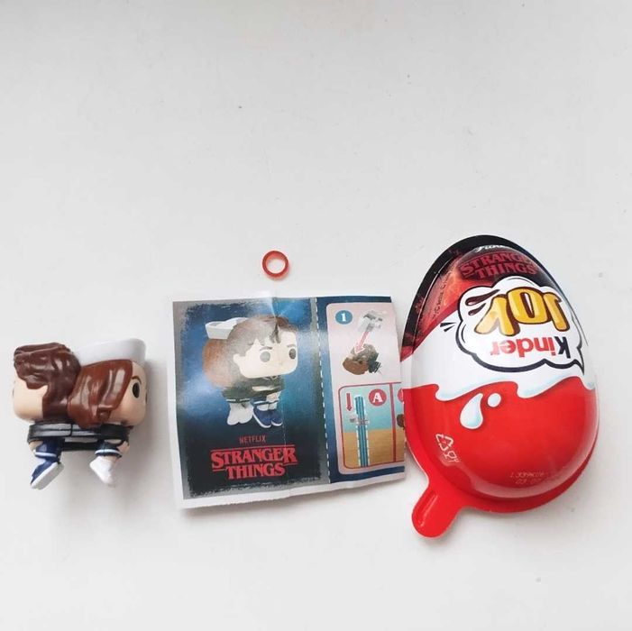 Робін і Стів зв'язані,фігурка дивні дива, кіндер джой, фанко поп