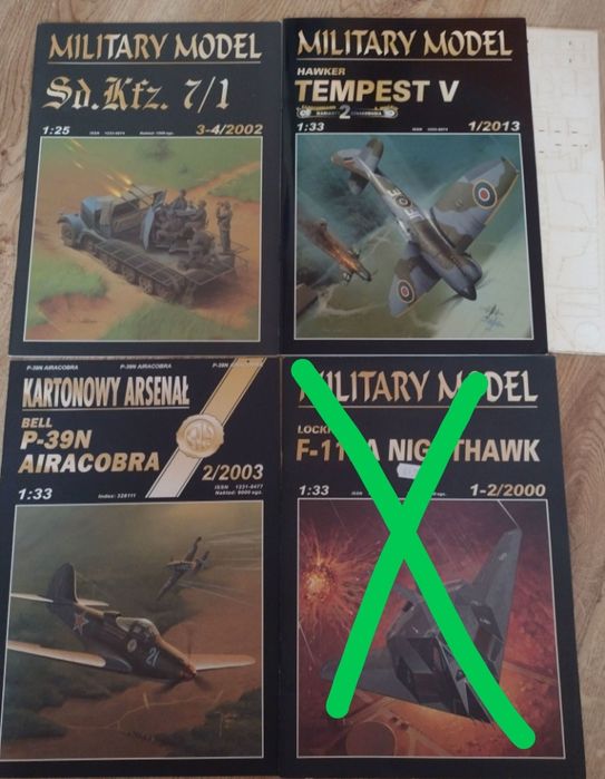 Model kartonowy Haliński zamiana na okręty.