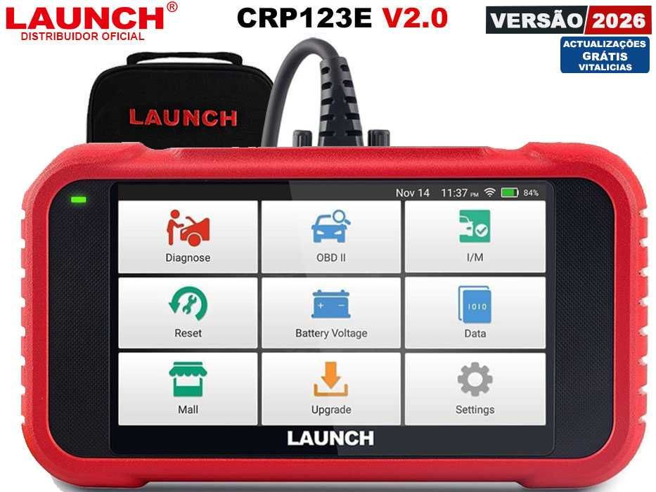 Launch CRP123E V2 Maquina Diagnóstico OBD Actualizações Grátis (NOVO)