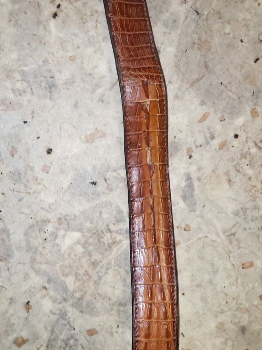 Пояс с головой крокодила