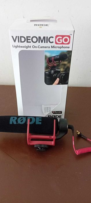 Rode VideoMic GO Microfone para Câmara