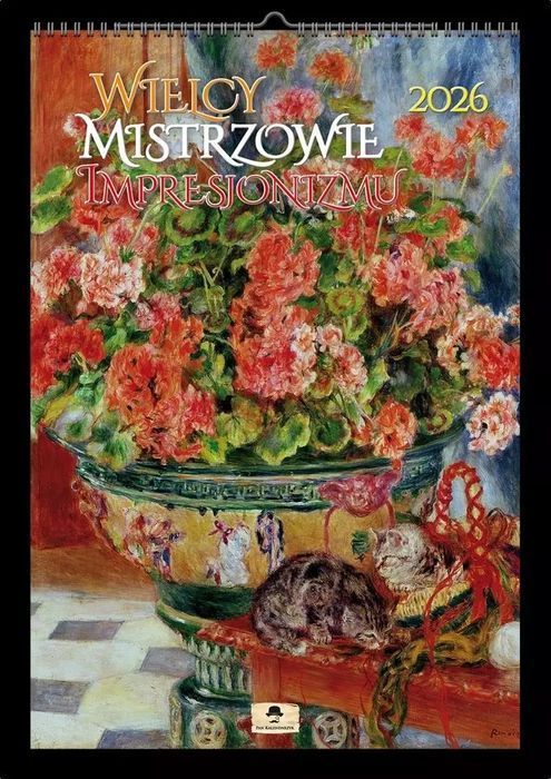 Kalendarz 2026 ścienny mistrzowie impresjonizmu. Pan Kalendarzyk