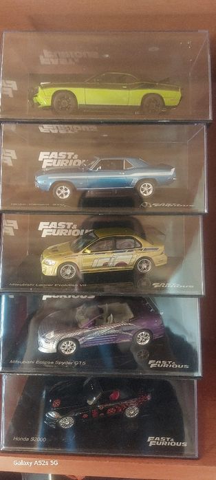 Carros velocidade furiosa 1:43