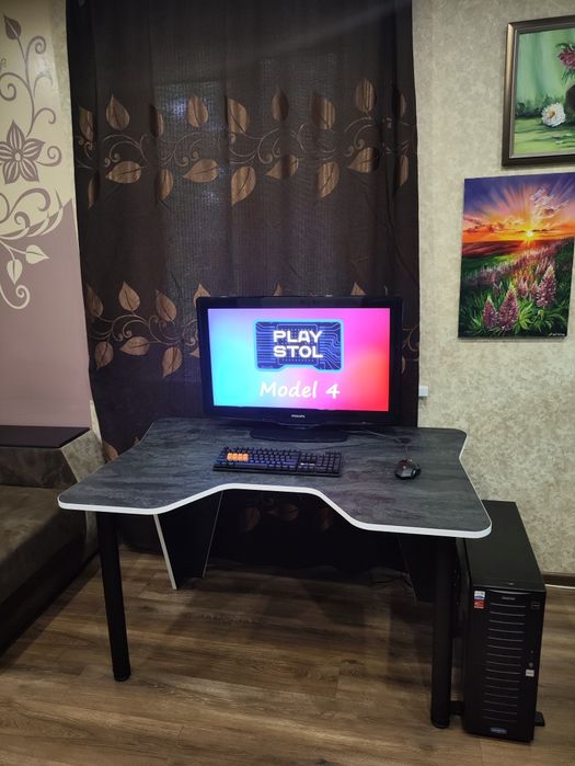 Стіл геймерський ігровий комп'ютерний стіл PlayStol_ua.