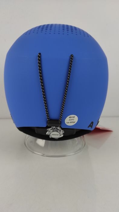 Dziecięcy kask narciarski ALPINA 48–52 cm – unisex niebieski zupo