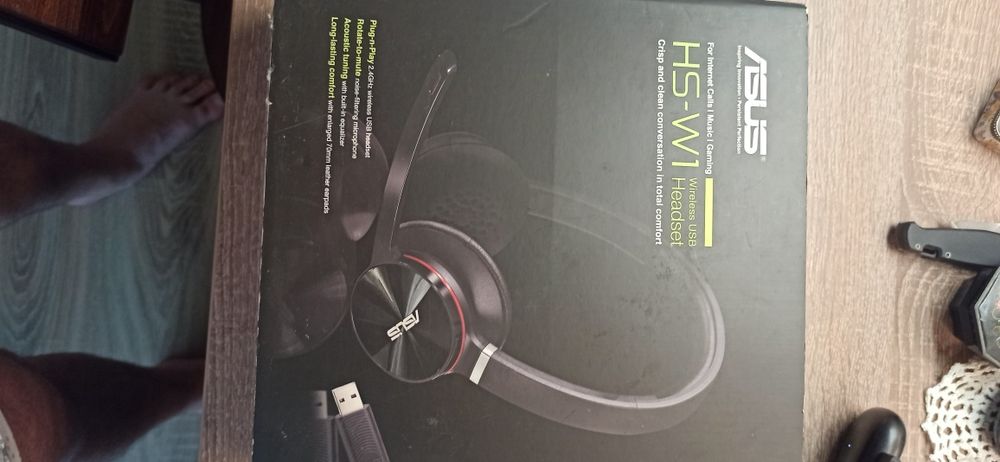 Игровые наушники asus