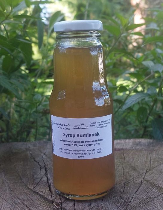 Rumianek Syrop 330ml,  Beskidzkie zioła