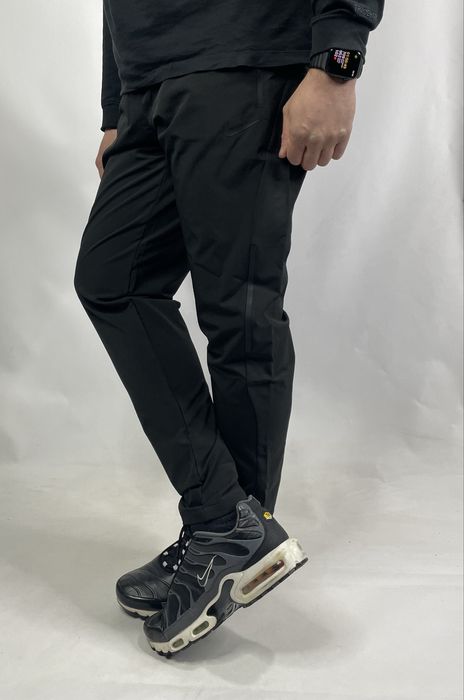 Штаны на весну из стретч плащевки без подкладки в топ качестве цв чер