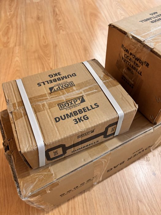 Saco de peso, haltere hexagonal, kettlebell Iron powder coated