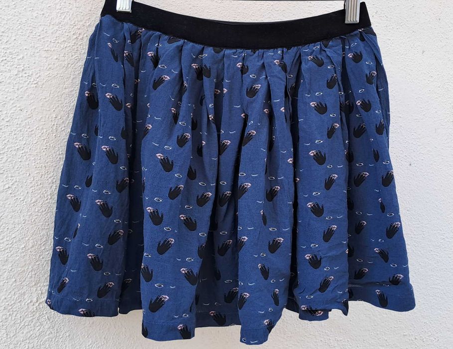 Saia azul Karl Marc Jonh