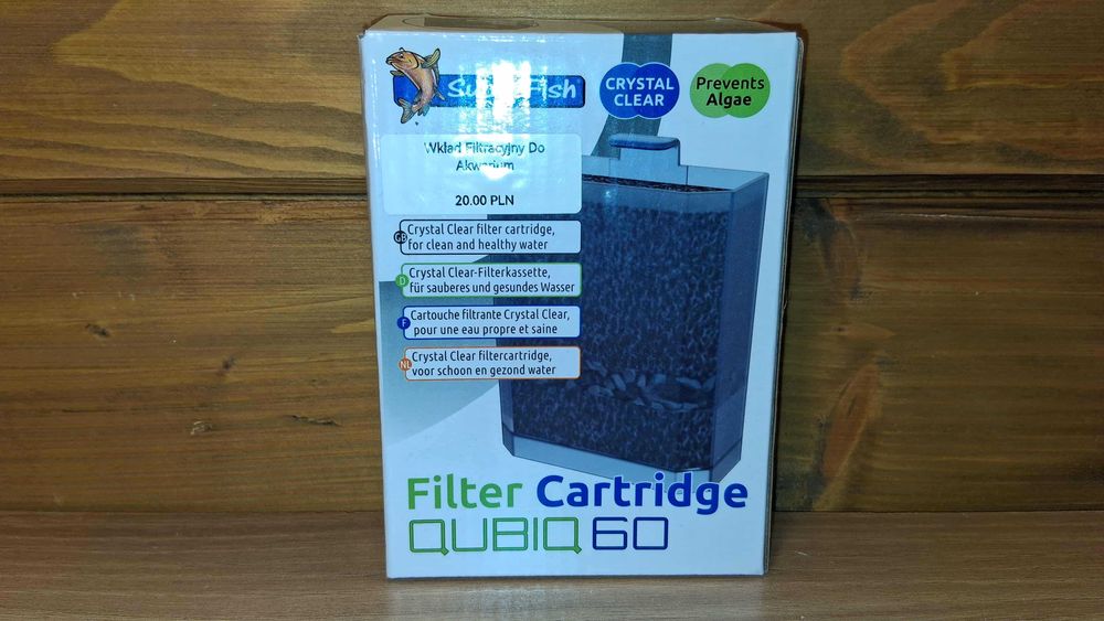 Wkład Filtr Filtracyjny Superfish Qubiq 60 Crystal Clear