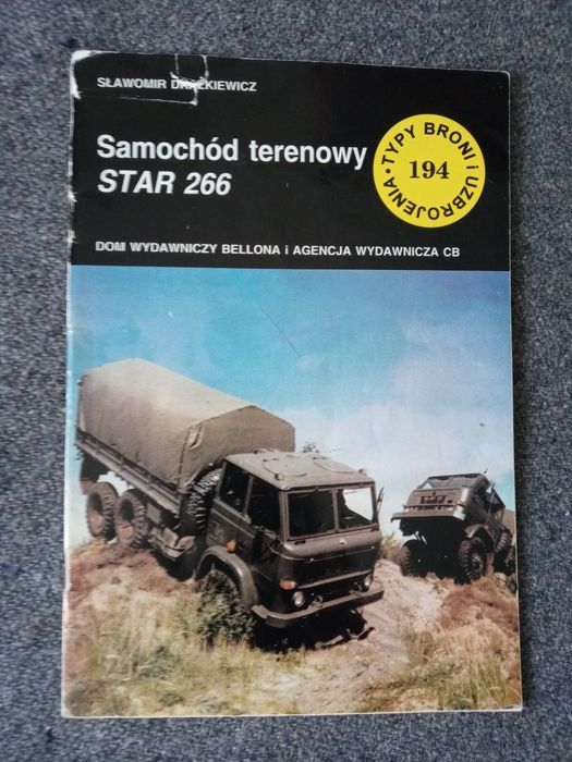 RZADKIE wydanie Star 266 ciężarówka TBU mon zeszyt TBiU