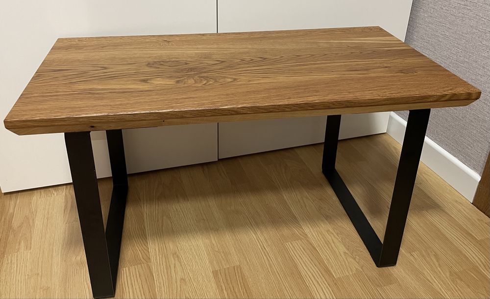 Stolik dębowy 40x80 ręcznie robiny
