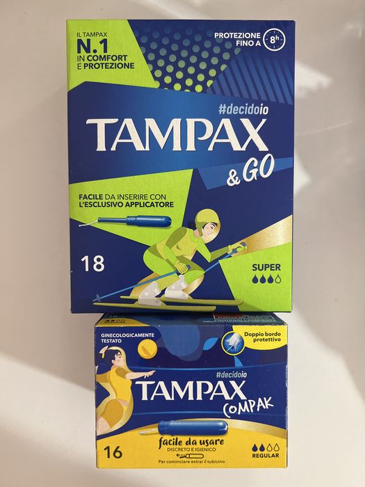 Тапони Tampax compak 2,3 каплі