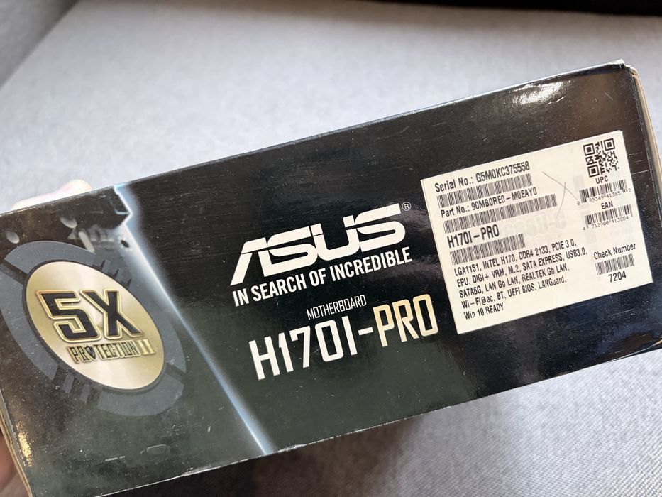 Материнська плата mini itx Asus H170I-PRO