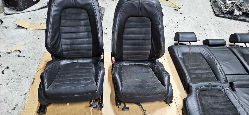 Fotele VW Passat B6 Skóra Alkantara Bardzo ładne