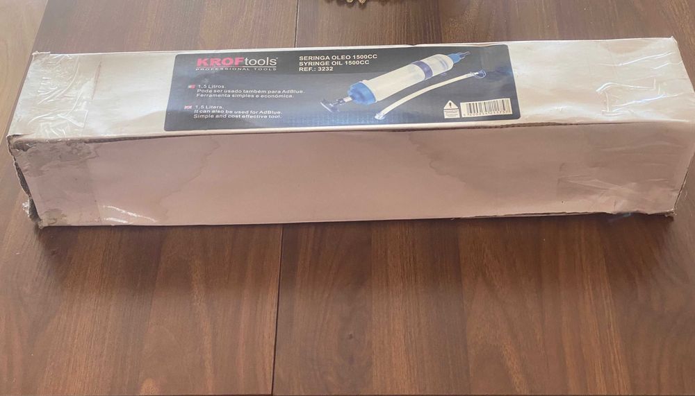 Seringa de óleo KROFTOOLS 1500CC