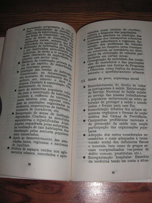 Programa e Estatutos do Movimento Democrático Português