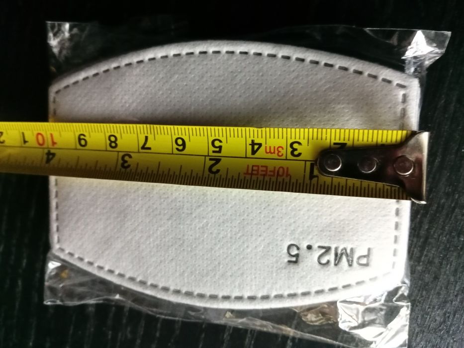 10 Filtros Carvão Ativado PM 2.5 p/ máscara criança