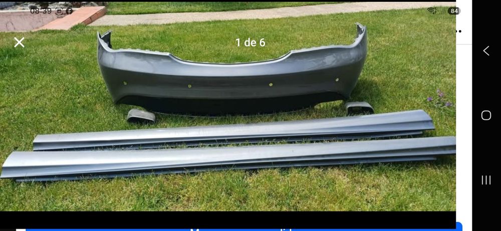 Para-choques  ,ponteiras e embaladeiras mercedes cla200 2017