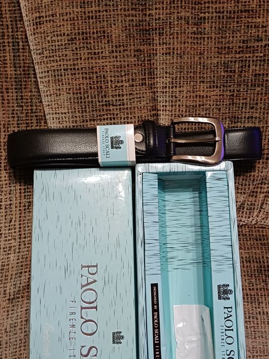 Мужской ремень . Искусственная кожа.